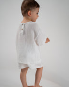 T-Shirt Grain de sable -  Blanc