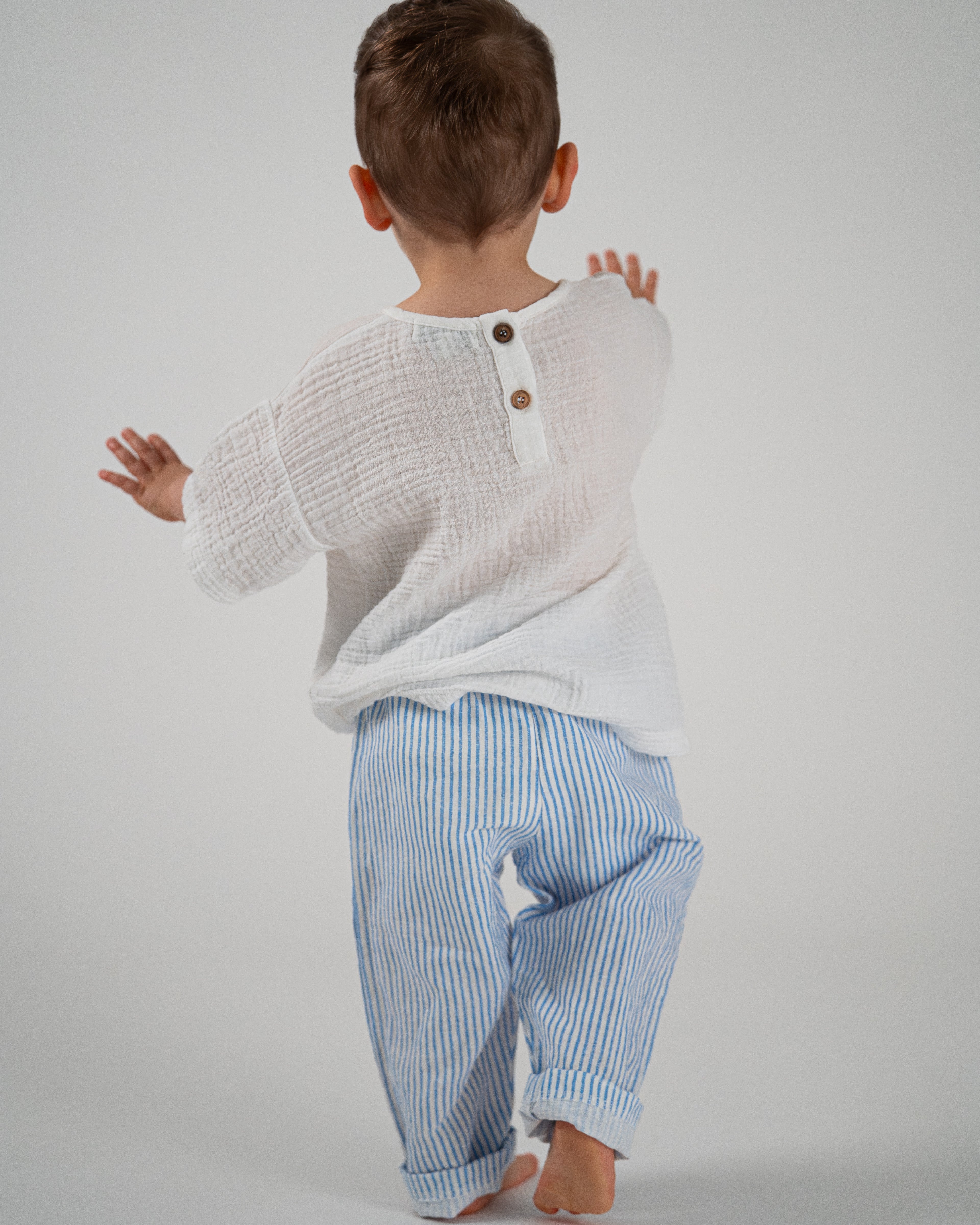 Pantalon Rêve d'Océan - Bleu