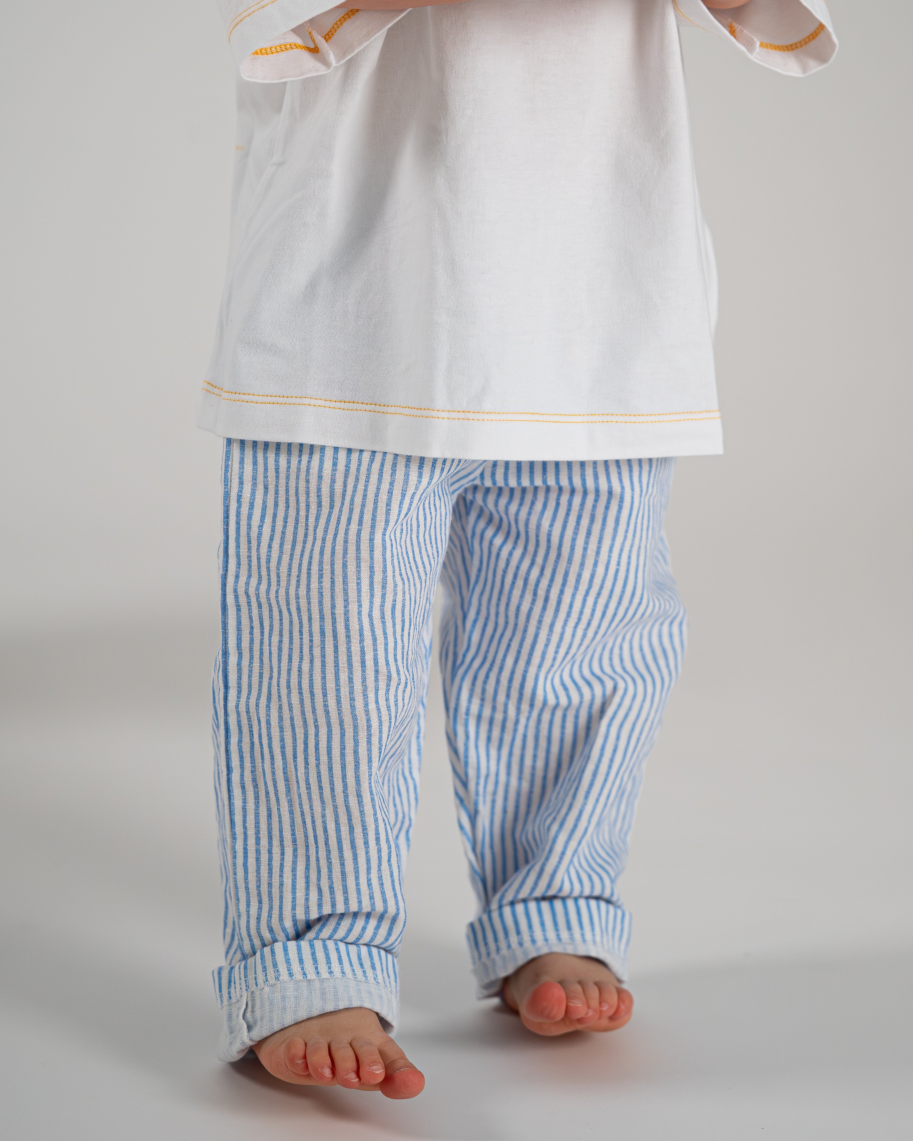Pantalon Rêve d'Océan - Bleu