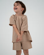 Short Grain de sable -  Taupe