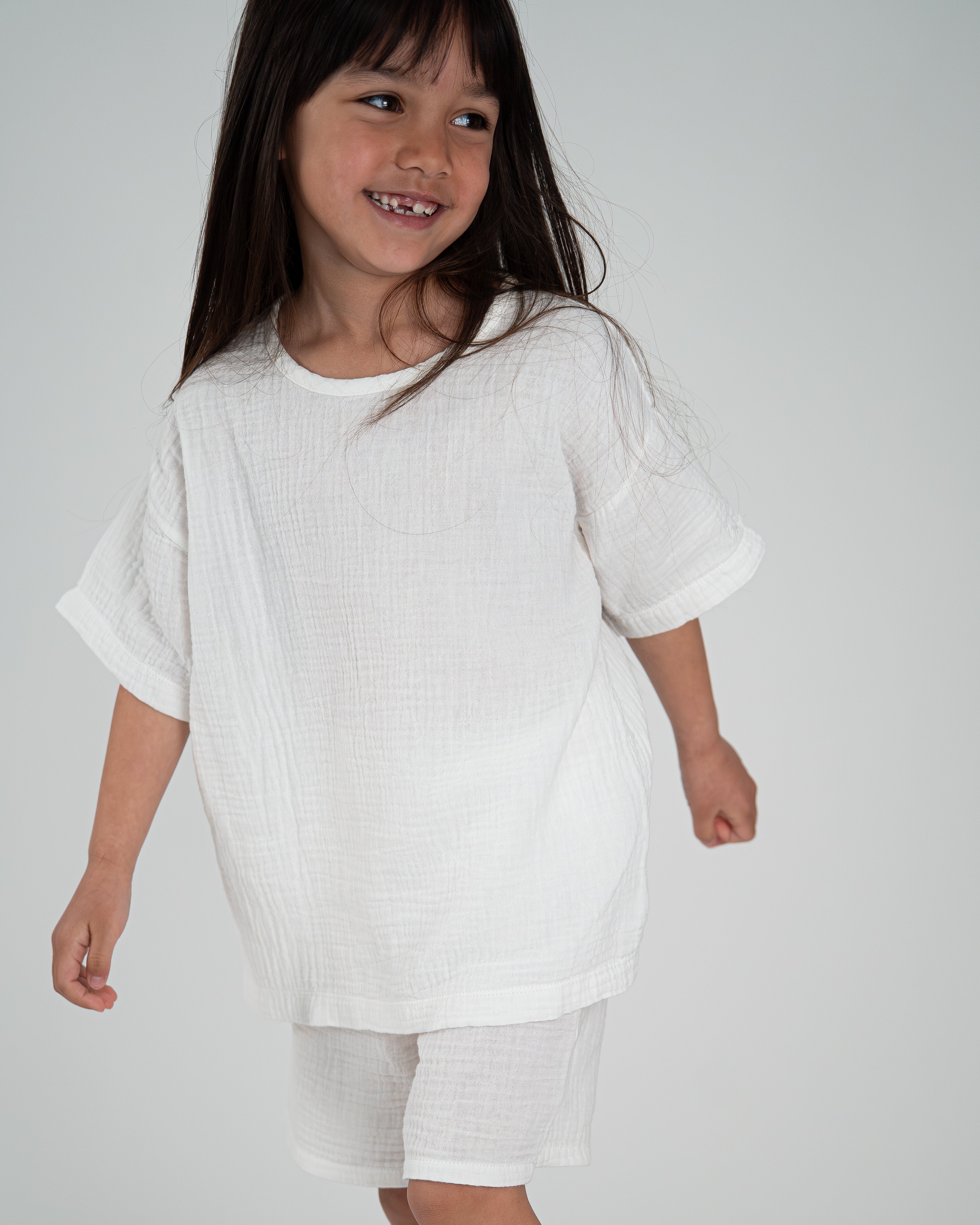 T-Shirt Grain de sable -  Blanc