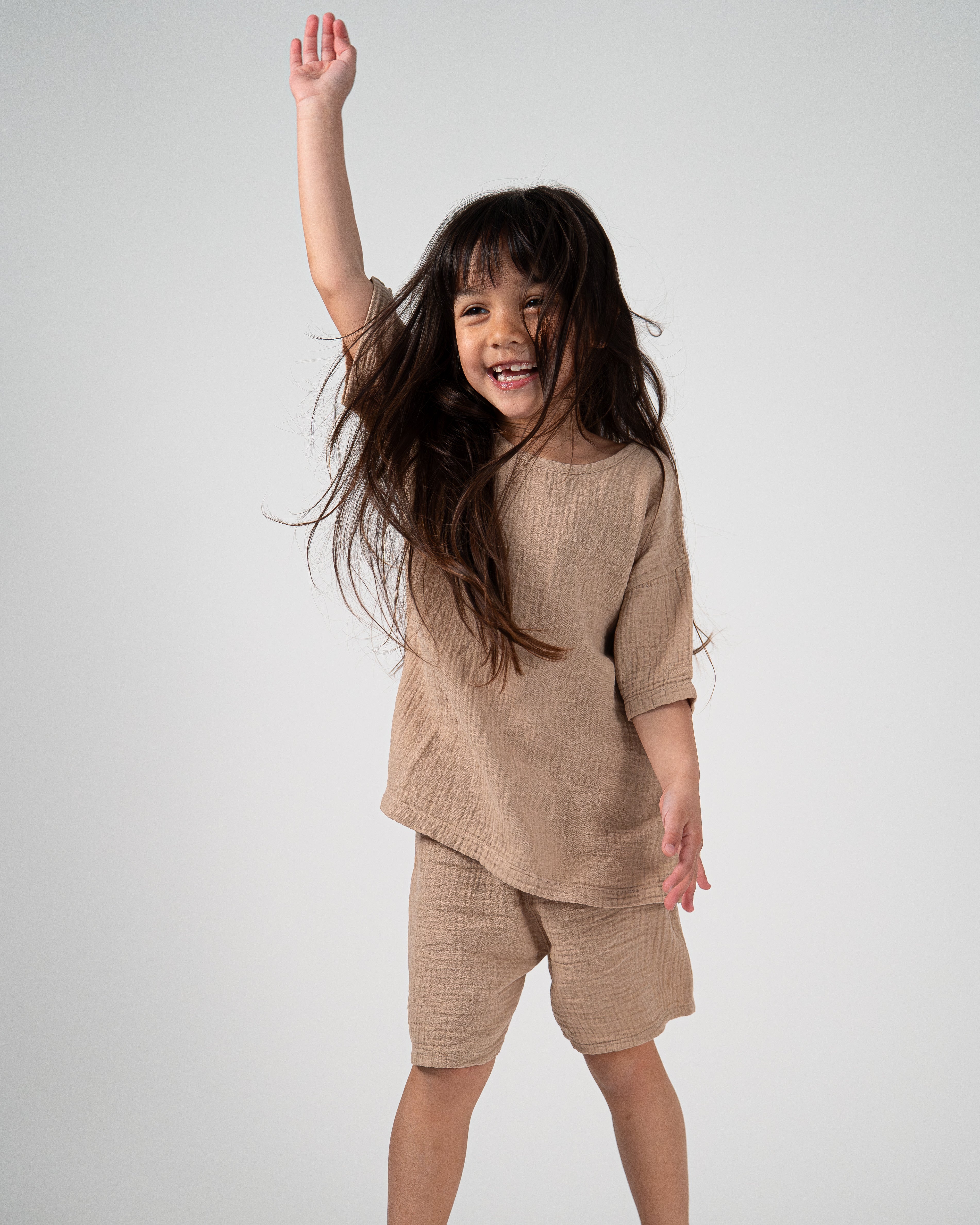 Short Grain de sable -  Taupe