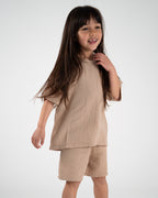 T-Shirt Grain de sable -  Taupe