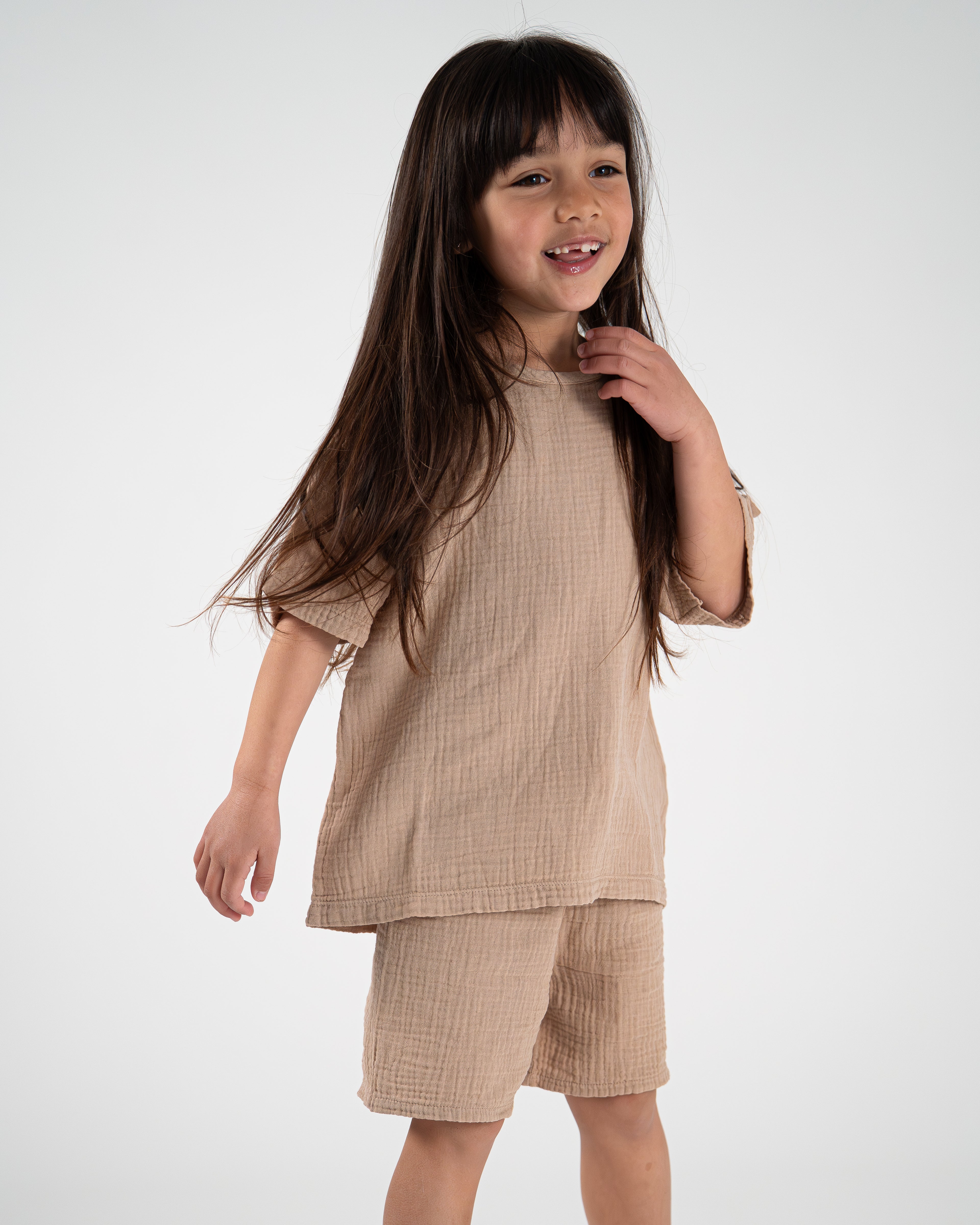 T-Shirt Grain de sable -  Taupe